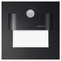 Tango LED z czujnikiem ruchu 10V 1,0W IP20 3000K czarny mat Barwa Ciepła MJ-TAN-D-H-1-ML-ML-01 Skoff