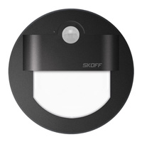 Rueda LED z czujnikiem ruchu 10V 1,0W IP20 3000K czarny mat Barwa Ciepła MJ-RUE-D-H-1-ML-ML-01 Skoff